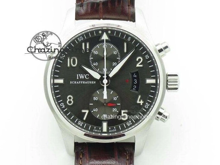 MIROTIME 0422 Casual Portuguese Chrono IW3716 Z+F 1:1 Best Edition White Dial on Blue Rubber Strap A 7016